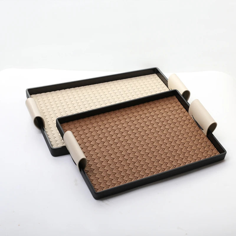 Bandeja Decorativa Estilo Nórdico - Em Melamina para Banheiro e Sala