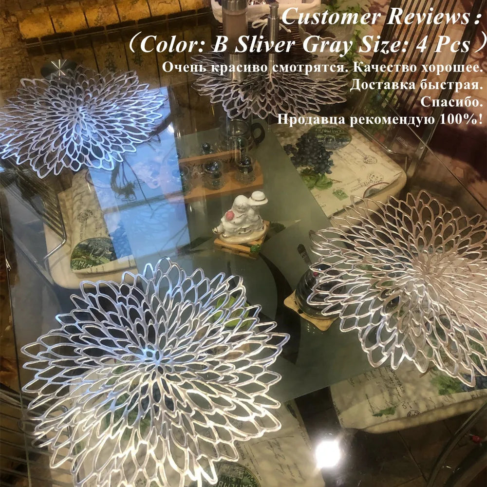 Jogos Americanos Vazados de PVC - Resistentes ao Calor