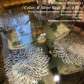 Jogos Americanos Vazados de PVC - Resistentes ao Calor