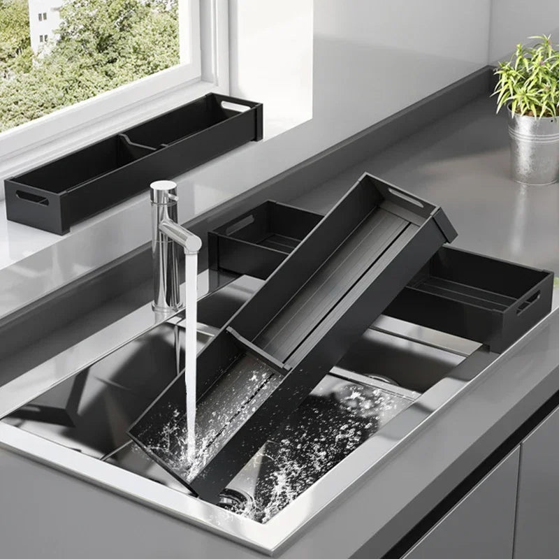 Organizador Retrátil para Gavetas - Em Alumínio