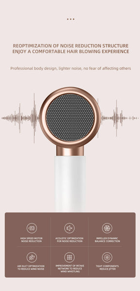 Secador de Cabelo 2000W - Tecnologia Iônica 5 Velocidades