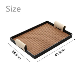 Bandeja Decorativa Estilo Nórdico - Em Melamina para Banheiro e Sala