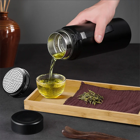 Garrafa Térmica com Visor LED - Aço Inox 304