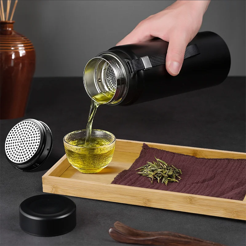 Garrafa Térmica com Visor LED - Aço Inox 304