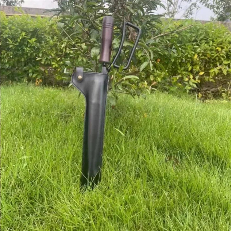 Pinça para maniopuilação de Carvão - com Capa de Couro PU