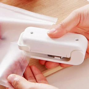 Mini Seladora Térmica Portátil - Para Sacos Plásticos a Pilha