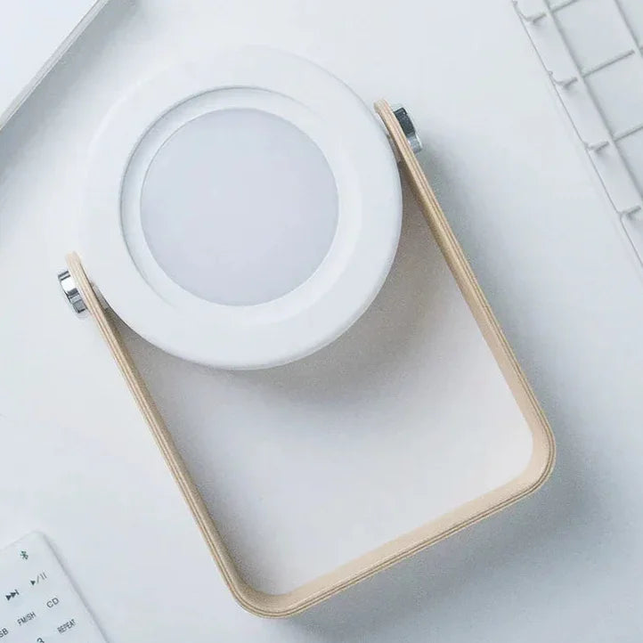 Luz de LED Dobrável e Giratória - Recarregável Touch com 3 Níveis