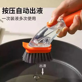 Escova Manual para Limpeza de Panela - em ABS Ecológico