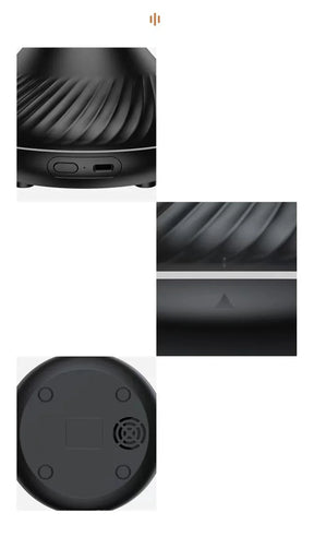 Aromatizador de Ambiente Chama LED - Com Luzes Coloridas e Nebulização