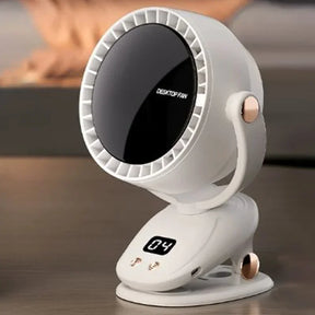 Ventilador Portátil USB Silencioso - Sem Fio de 6 Velocidades