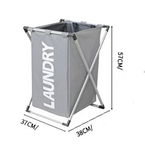 Cesto Organizador de Roupas Dobrável - Impermeável em Oxford