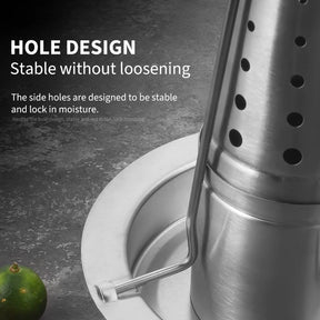 Grelha de Aço Inox Vertical - Para Assar Frango