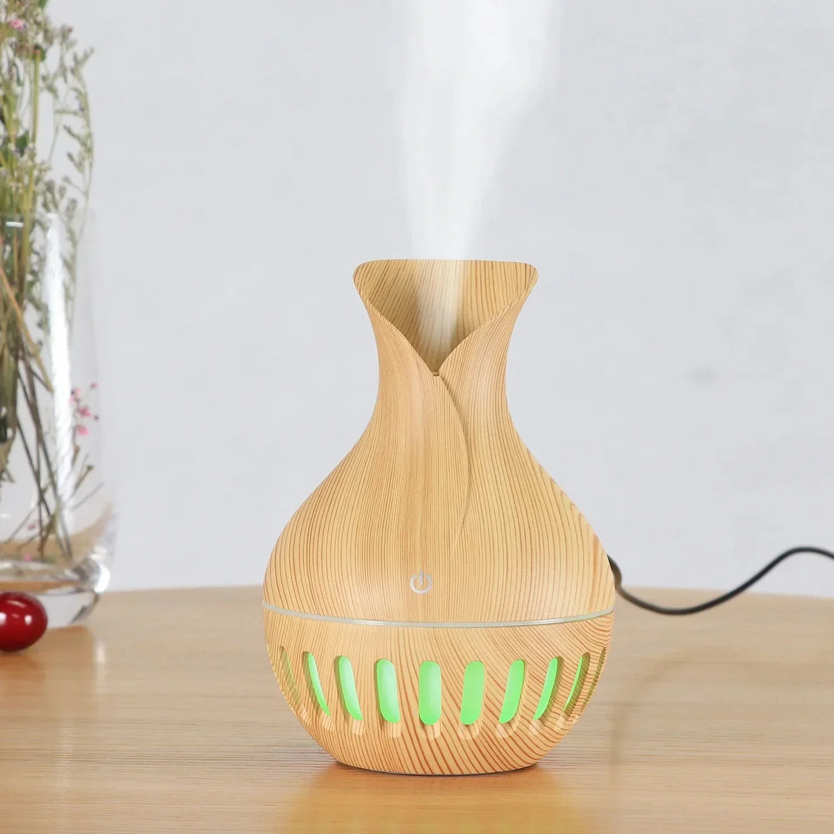 Difusor Umidificador de Aromas - Com Iluminação LED de 7 Cores