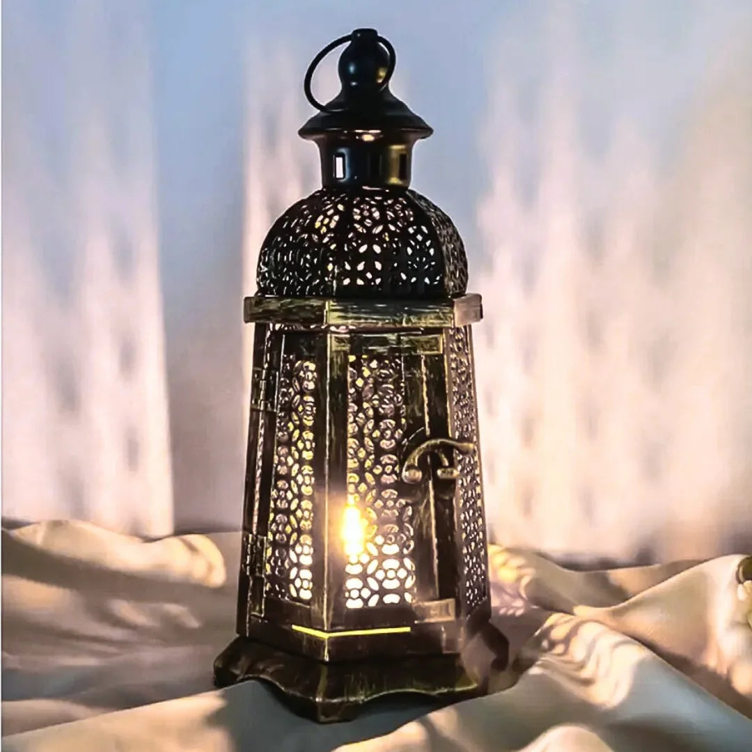 Porta-Velas em Ferro - 2 em 1 Apoio e Pendente