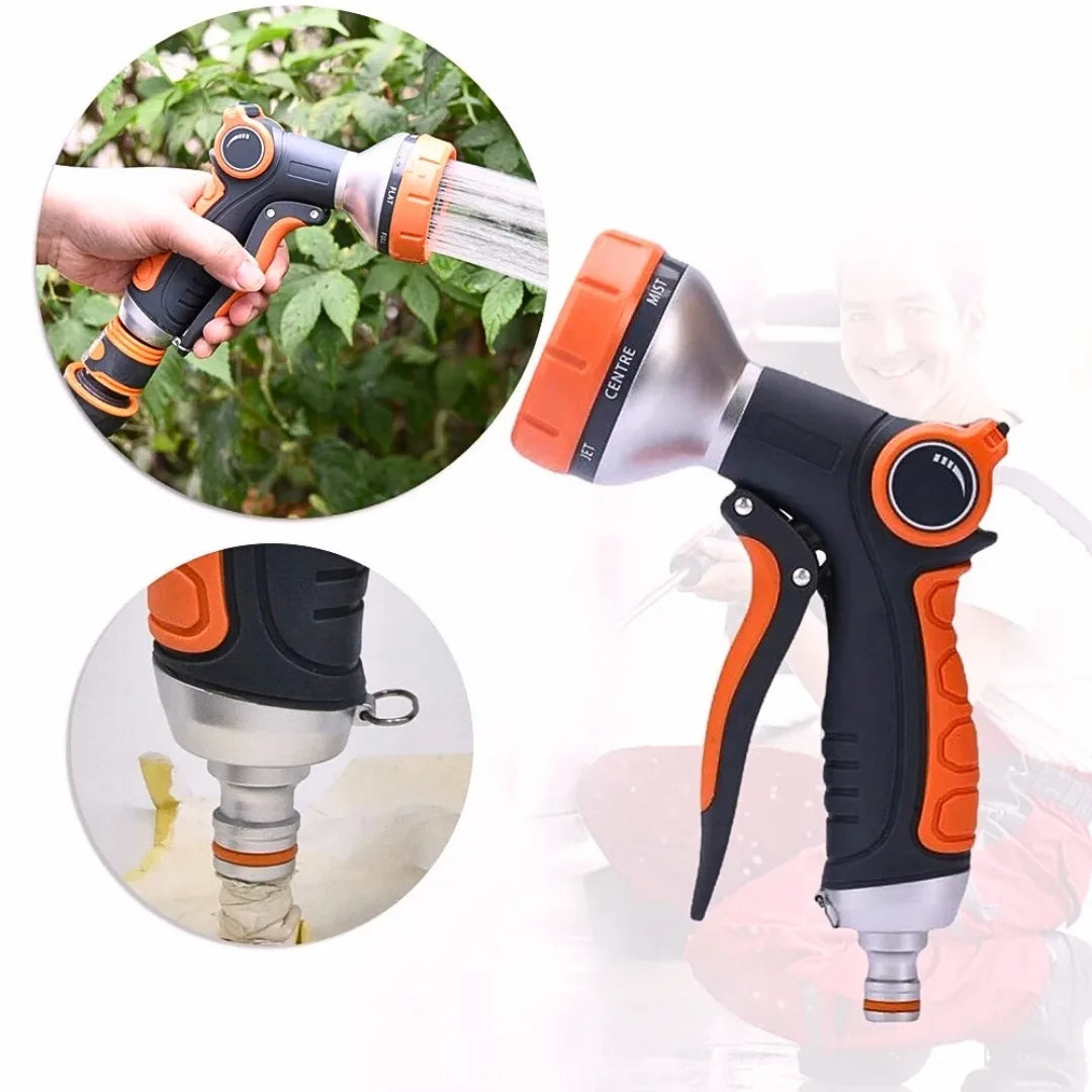 Pistola de Água Alta Pressão - com Bico Ajustável 5 Padrões