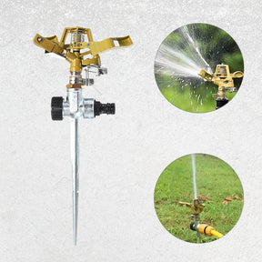 Pulverizador Rotativo de Jardim - Em Metal e Ajustável