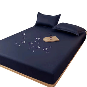 Lençol Protetor Impermeável de Poliéster - Antiácaro e Respirável