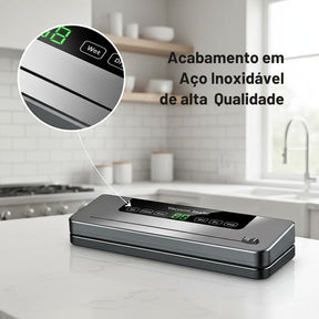 Seladora a Vácuo Automática - Com Tela Touch e Modo Úmido/Seco