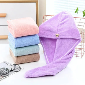 Toalha de Cabelo em Microfibra - Antifrizz